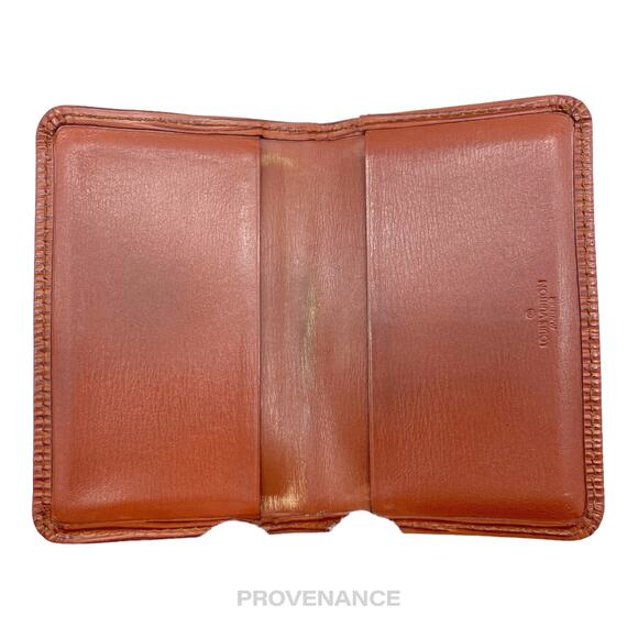 🔴 Louis Vuitton Pocket Organizer Wallet - Fawn Epi Leather - Picture 7 of 8